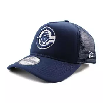 Кепка-сетка 9FORTY Los Angeles Clippers NBA TRUCKER MESH CAP NAVY LOS ANGELES CLIPPERS Снэпбэк 940 Шляпа AF [New Era] A-FRAME A-Frame [Б/У]