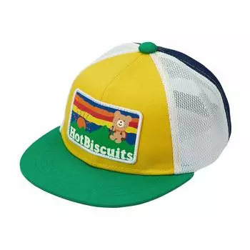 Кепка-сетка HOT Outdoor желтая [MIKIHOUSE BISCUITS] SS46-48 72-9102-382