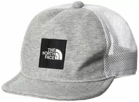 Кепка-сетка с логотипом North Square, унисекс, детский размер, эластичная регулировка, смешанный серый цвет, свободный размер [The Face]