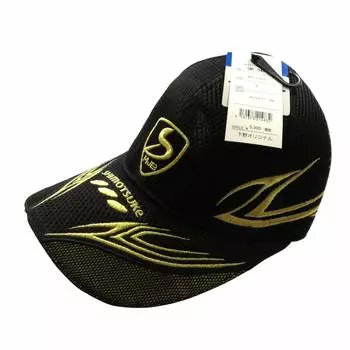 Кепка-сетка Shimotsuke MJB MS размер F черная x золотая SMC-040