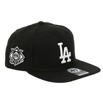 Кепка Seven 47 Cap Captain Snapback SURE SHOT CAPTAIN Major League Los Angeles Dodgers Black Black [Forty Brand] Мужская Женская