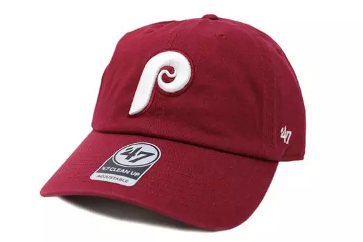 Кепка Seven 47 CLEAN UP COOPERSTOWN Philadelphia Phillies [Forty Brand]