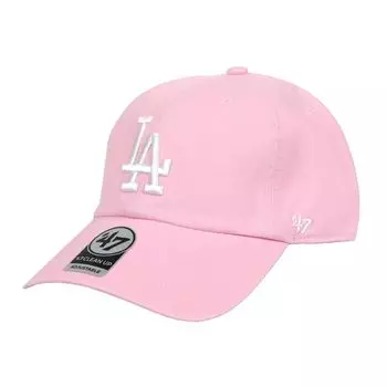 Кепка Seven 47 Los Angeles Dodgers Cleanup CLEAN UP, низкая кепка, лепесток, розовый, один размер, подходит большинству [Forty Brand] для мужчин и женщин