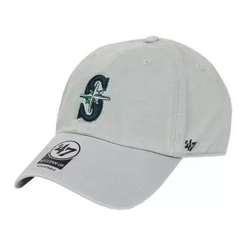 Кепка Seven 47 Seattle Mariners Cleanup CLEAN UP LADIES CAP Low Cap Hat Storm Gray [Forty Brand] МУЖСКАЯ Мужская Женская [Товар]