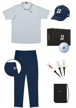 Кепка Сезон Стартовый Комплект Белый LL [Bridgestone Golf] Весна/Лето Мужская белый
