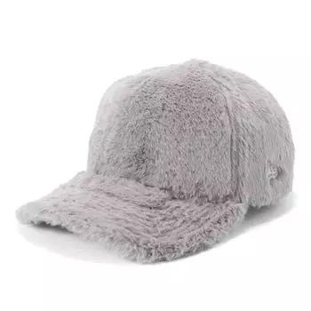 Кепка синтетический мех ONSPOTZ Custom Made серый БЕСПЛАТНО 940AFVS ECO FUR BASIC GRY [New Era]