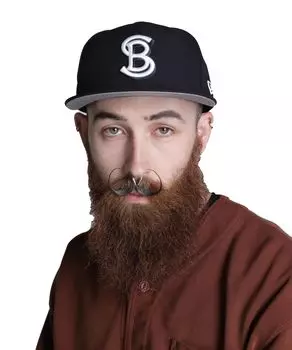 КЕПКА SNAPBACK ТИПА SB Кепка F 120 Темно-синий [Фото] SchottNEWERA/SchottNew Era/9FIFTY SB / 782-3974004 Мужская