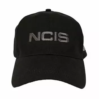 Кепка специального агента CBS NCIS с флагом Официальная кепка агента Лероя Гиббса, черная, свободный размер - чёрный