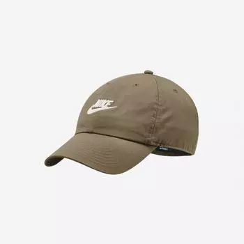 Кепка стираная Nike Heritage 86 Futura Темная коряга
