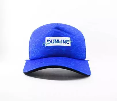 Кепка Sunline CP-3826 с сетчатой поверхностью, синяя (7191)
