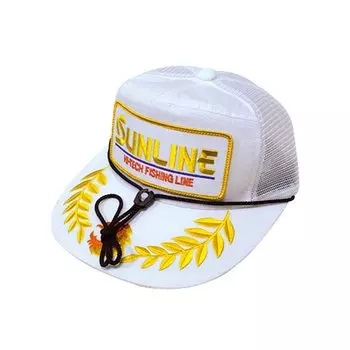 Кепка SUNLINE Mesh Cap Free Белый/Золотой CP-2503