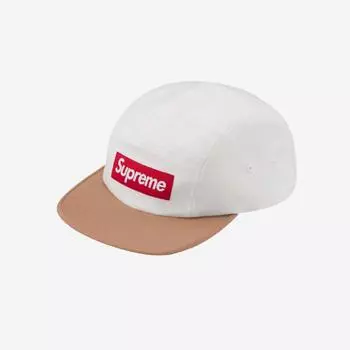 Кепка Supreme 2 Tone Camp Белая 23FW -