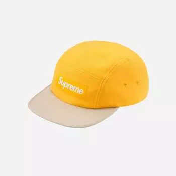 Кепка Supreme 2 Tone Camp желтая 23FW