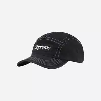 Кепка Supreme 2 Tone из твила, черная 22SS -