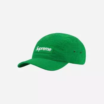 Кепка Supreme Glow Ripstop Camp Зеленая 22FW -
