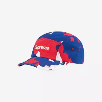 Кепка Supreme из саржевого чиноса, красная камуфляжная 22SS -