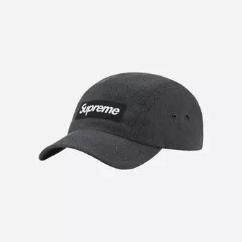 Кепка Supreme Kevlar Camp Черная 23SS -