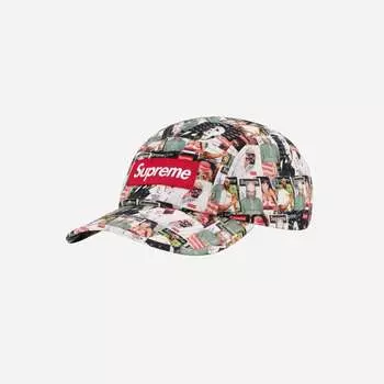 Кепка Supreme Magazine Camp Многоцветная 23SS -