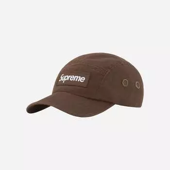Кепка Supreme Military Camp Коричневая 22FW -