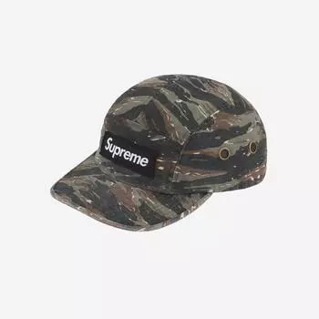 Кепка Supreme Military Camp Olive Tiger Camo 24SS