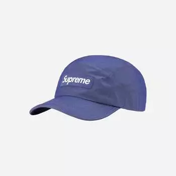 Кепка Supreme Reflective Mesh Camp Темно-синяя 22SS -