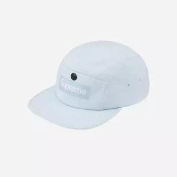 Кепка Supreme Snap Pocket Camp Бледно-синяя 23FW -