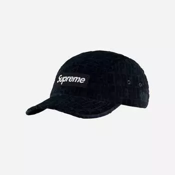 Кепка Supreme Velvet Pattern Black 21FW -