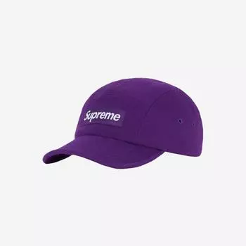 Кепка Supreme Wool Camp Фиолетовая 21FW -