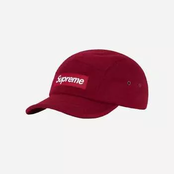 Кепка Supreme Wool Camp Красная 21FW -