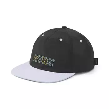 Кепка SWXP RELAXED Flat Brim Cap 024383 23 Цвет Черный Свободный размер [PUMA] Весна/Лето (01)