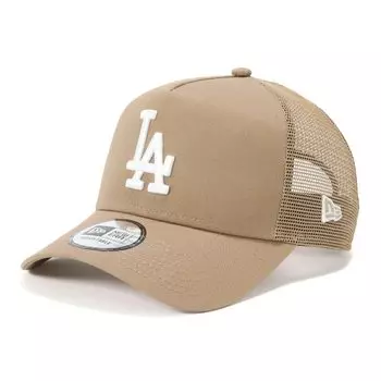 Кепка-тракер New Era 9FORTY с сеткой с изображением Шохея Отани из «Лос-Анджелес Доджерс» в цвете LA хаки. Эта кепка идеально подходит для мужчин и имеет 9FORTY