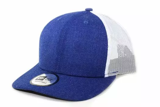 Кепка тракер New Era низкопрофильная снэпбэк в цвете вереск королевский/белый