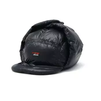Кепка-ушанка MOUNTAIN LODGE DOWN FLAP CAP BLK [Nanga] NA2441-3B001-A чёрный