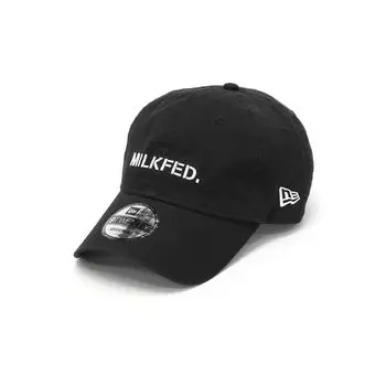 Кепка xNEW ERA STENCIL LOGO CAP ЧЕРНАЯ [Milk Fed] Женская
