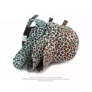 Кепка женская весна-лето леопардовый принт бейсболка женская хаки