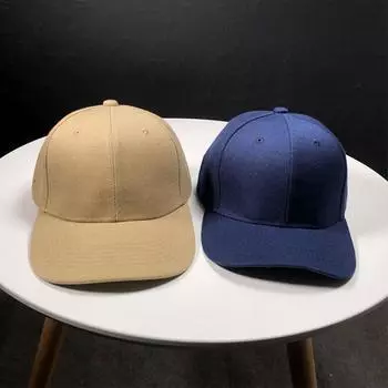 Кепки с козырьком, однотонная модная бейсболка, козырек от солнца из полиэстера, регулируемая ручная работа 3