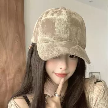 Кепки с принтом тай-дай для активного отдыха, мужские и женские, для отдыха на улице, для путешествий, регулируемые, солнцезащитные, для рыбалки, бейсболки M56-58cm чёрный