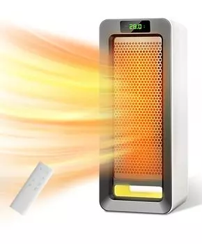 Керамическая электрическая энергия теплая 3 уровня воздуха ECO интеллектуальный дисплей постоянной температуры для охлаждения и отсутствия 12H большой воздушный быстрый керамический вентилятор