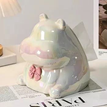 Керамическая бумажная коробка, креативный высококачественный светильник, роскошный домашний журнальный столик для гостиной, усовершенствованная коробка для салфеток с высоким уровнем внешнего вида