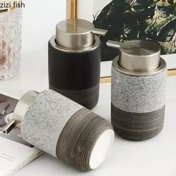 Керамическая бутылка для мыла Бутылка для лосьона Дозатор мыла Бутылки для дезинфицирующего средства для рук Аэратор для шампуня Бутылки для геля для душа Контейнеры для мыла