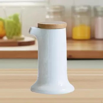 Керамическая бутылка для приправ, японский дозатор соевого соуса, кухонные принадлежности, масло и 1 bottle