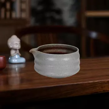 Керамическая чаша для матча, чашка для зеленого чая ручной работы с носиком для наливания, фарфор ручной работы белый