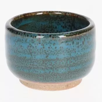 Керамическая чаша для сакэ Mino Ware Seiun Guinomi Ochoco Inochi Диаметр x Высота см Сделано в Японии, приблизительно. 6,5 4,5 132-1773