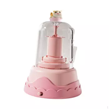 Керамическая формовочная машина для детей, портативный набор, гончарный круг, творческие занятия розовый