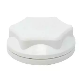 Керамическая глиняная прялка диаметром 4 см/6 см, инструмент для обрезки гончарной глины, инструмент для финишной обработки гончарных изделий для гончаров и художников по глине 4cm 1pc белый