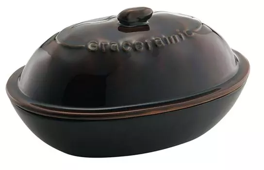 Керамическая горшочка для картофеля Kakusee Graceramic для микроволновой печи OK GC-04