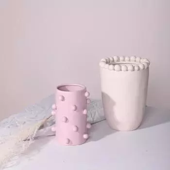 Керамическая художественная ваза Минималистская современная композиция из сухих цветов Креативный дом Гостиная Обеденный стол Украшение