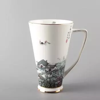 Керамическая креативная кружка Большая емкость для воды Кофейная чашка Керамические чашки Пномпень Простая подарочная кофейная кружка Кофейные чашки 570ML