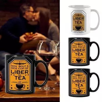 Керамическая кружка для Helldivers, 2 микроволновые печи, можно мыть в посудомоечной машине, 11 унций, чашка Liber-Tea, чай, кофе, напитки, забавные кофейные кружки, подарок для женщин и мужчин A