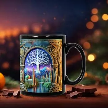 Керамическая кружка-кружка, расписанная вручную, кружка для кофе с 3D-эффектом, узорчатая пивная кружка, которую можно мыть в микроволновой печи, подарки для поклонников D